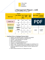 Country Management Report UAE