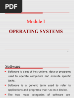 OS Unit-I - Operating System