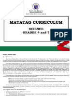 MATATAG Science CG Grade 4 and 7