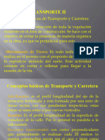 CLASE 1TRANSPORTE II (Conceptos) Rasante