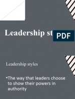 Leadership Style (Perillo)