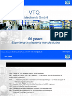 Firmenpräsentation VTQ - EMS Dienstleister - Aktuell - EN