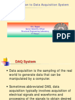 Introduction To Data Acquisition System