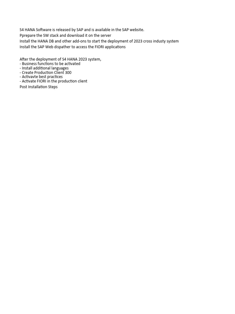 S4 HANA 2023 Training Mooc PDF