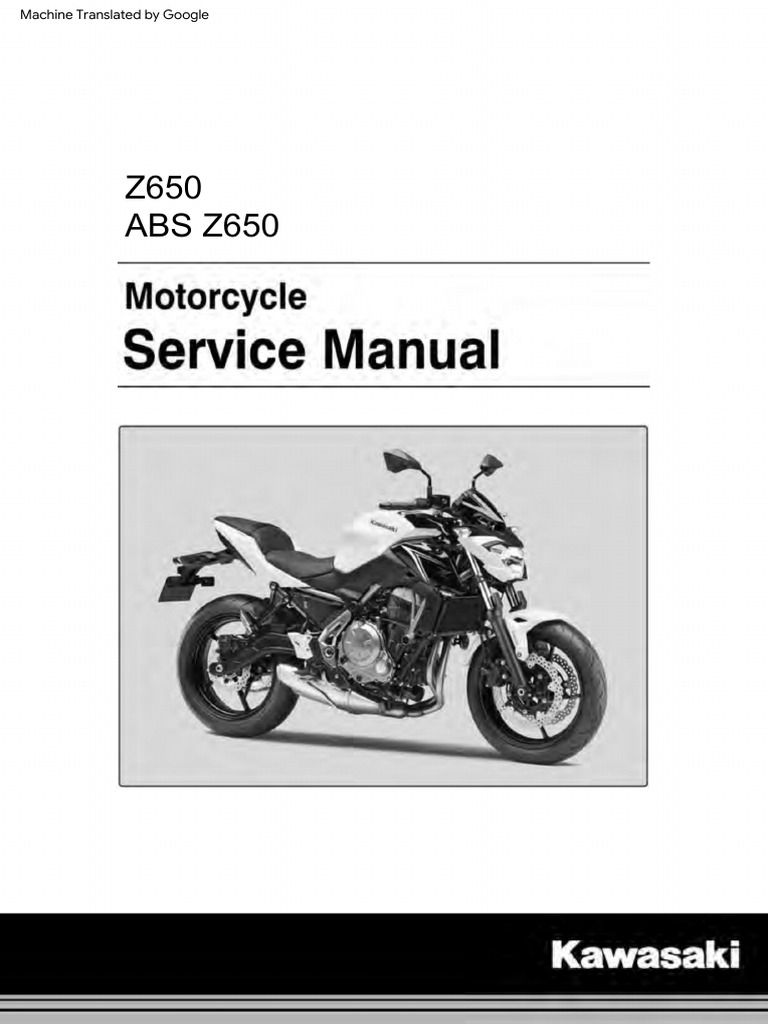 Kawasaki-Z650-ABS-Service Manual - ER650HH - ER650GH - MC-10089683