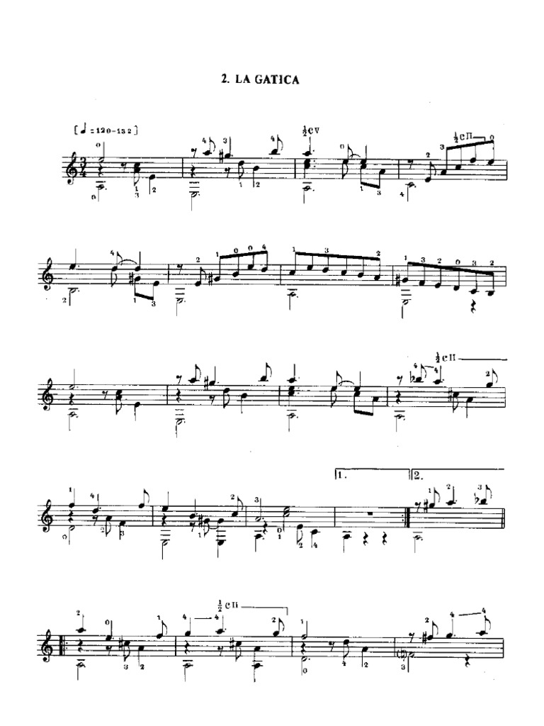 La Gatica - Antonio Lauro - 073139 | PDF