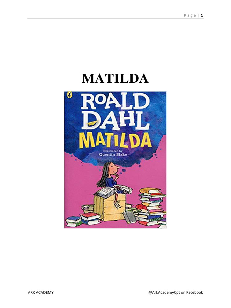Matilda Lesson Plans and Worksheets | PDF | Force