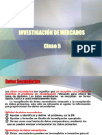 Inv. Mercados Clase 5