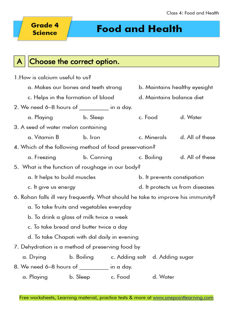 worksheet-food-and-health-class-4-c-pdf-foods-vitamin