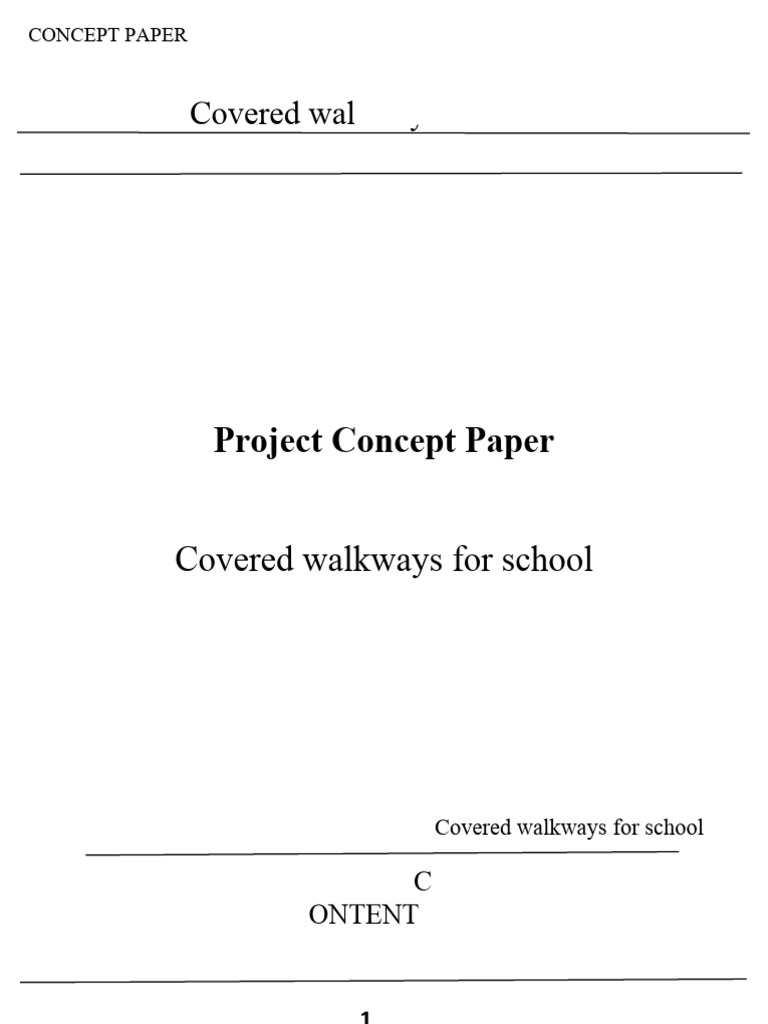 Covered Walkways For School PDF