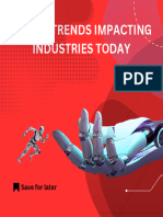 How AI Trends Impacting Industries Today