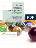 Basics of Financial Management Exercises