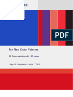 My Red Color Palettes 1 177235