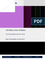 135 Black Color Palettes 1 416277