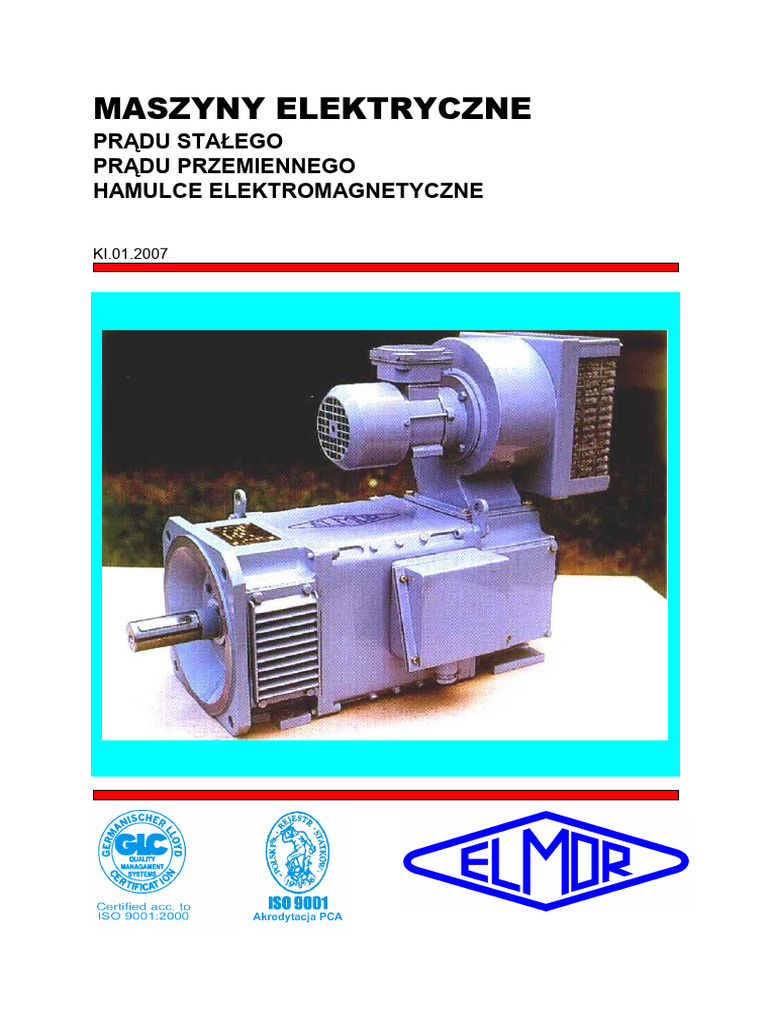Elmor Maszyny Elektryczne PDF