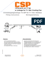 T-4 IDF Crossbar Linkage For T-1 Std. Cooling Fan