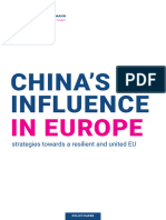 China's Influence in Europe