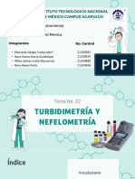 Turbidimetria y Nefelometria PDF