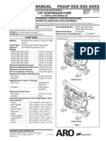 Operator'S Manual Px03P-Xxx-Xxx-Axxx: 3/8" Diaphragm Pump