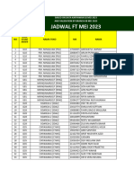 AC SUDARMAN-JADWAL FT MEI 2023