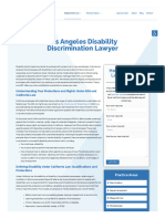 Disability Discrimination Lawyer Los Angeles - Theory Law APC