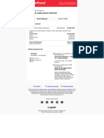 Makasih Udah Pesan Gofood: Total Dibayar