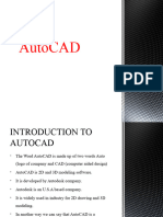 Introduction To Autocad