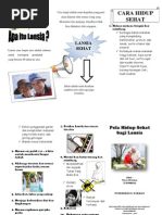 Download Leaflet Pola Hidup Sehat Lansia by Nova Erwina SN67398590 doc pdf