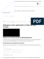 5 Déboguez Votre Application À L'aide Du Web Profiler - Construisez Un Site Web À L'aide Du Framework Symfony 5 - OpenClassrooms