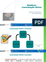 Contratação Direta - Webinar