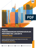 Profil Perkembangan Kependudukan Provinsi DKI Jakarta Tahun 2022