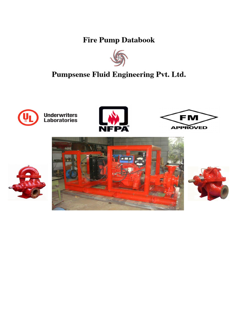 Fire Pump Databook Overview | PDF | Home & Garden