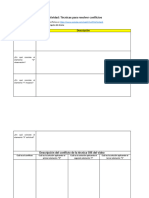 Actividad Técnicas de Solución de Conflictos