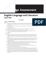 2023 CBSE I Succeed Eng. Lang. Lit. K. A. Zone Prose Section
