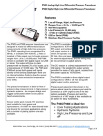 P368 High Line Pressure Transducer Datasheet