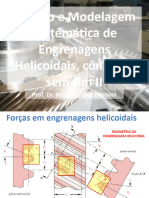 08 - Projetos e Modelagem de engrenagens helicoidais II 