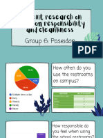 Student Research On Restroom Responsibility and Cleanliness