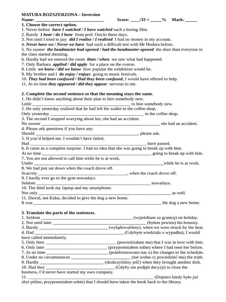 Test inwersja 3 pdf