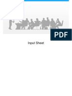 DPR Input Sheet