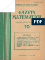 Gazeta Matematica Nr.10 - 1979