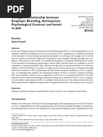 Ruchika Prasad 2017 Untapped Relationship Between Employer Branding Anticipatory Psychological Contract and Intent To