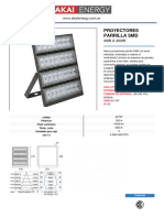 Proyectores Parrilla SMD-6073P