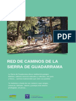 Red de Caminos Sierra de Guadarrama Reducido