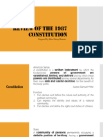 Lesson 3 Review of The 1987 Philippine Constitution