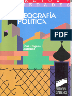 Geografia Politica Joan Eugeni Sanchez Capitulos I y II