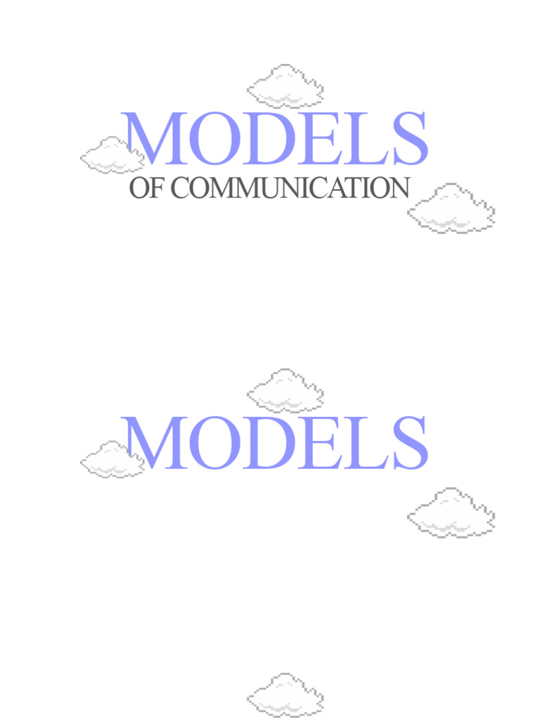 2 Models of Communication | PDF
