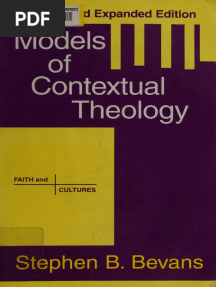 Models of Contextual Theology - Bevans, Stephen B., 1944 - 2002 - Maryknoll, N.Y. - Orbis Books - 9781570754388 - Anna's Archive