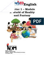 English6 - q1 - Mod1 - World of Reality and Fantasy - FINAL08032020