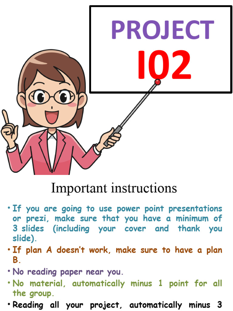 Presentation Guidelines and Project Tips | PDF