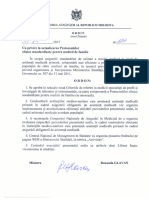 Ordin Nr. 284 Din 11.04.2017 Cu Privire La Actualizarea Unor Protocoale Clinice Standardizate Pentru Medicii de Familie